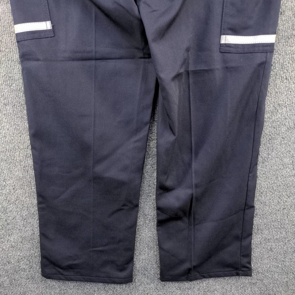 FedEx Stan Herman Womens Reflective Uniform Pants Blue Size 04P-35U Pockets - Picture 9 of 11